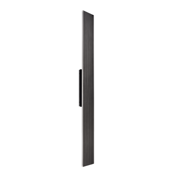 Oluk 47" Ultra-Sleek 2-Light LED All-Terior Black Oxide Vertical Wall Sconce