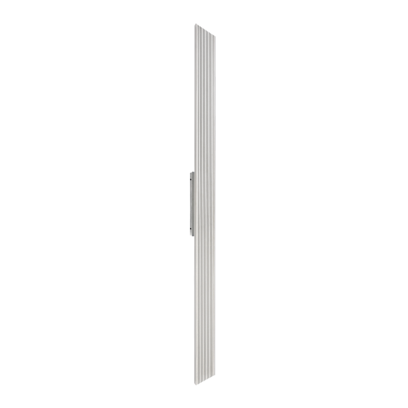 Oluk 71" Ultra-Sleek 2-Light LED All-Terior Brushed Aluminum Vertical Wall Sconce