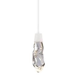 Angelus LED 3CCT Inimitable Crafted Crystal Matte White Mini-Pendant