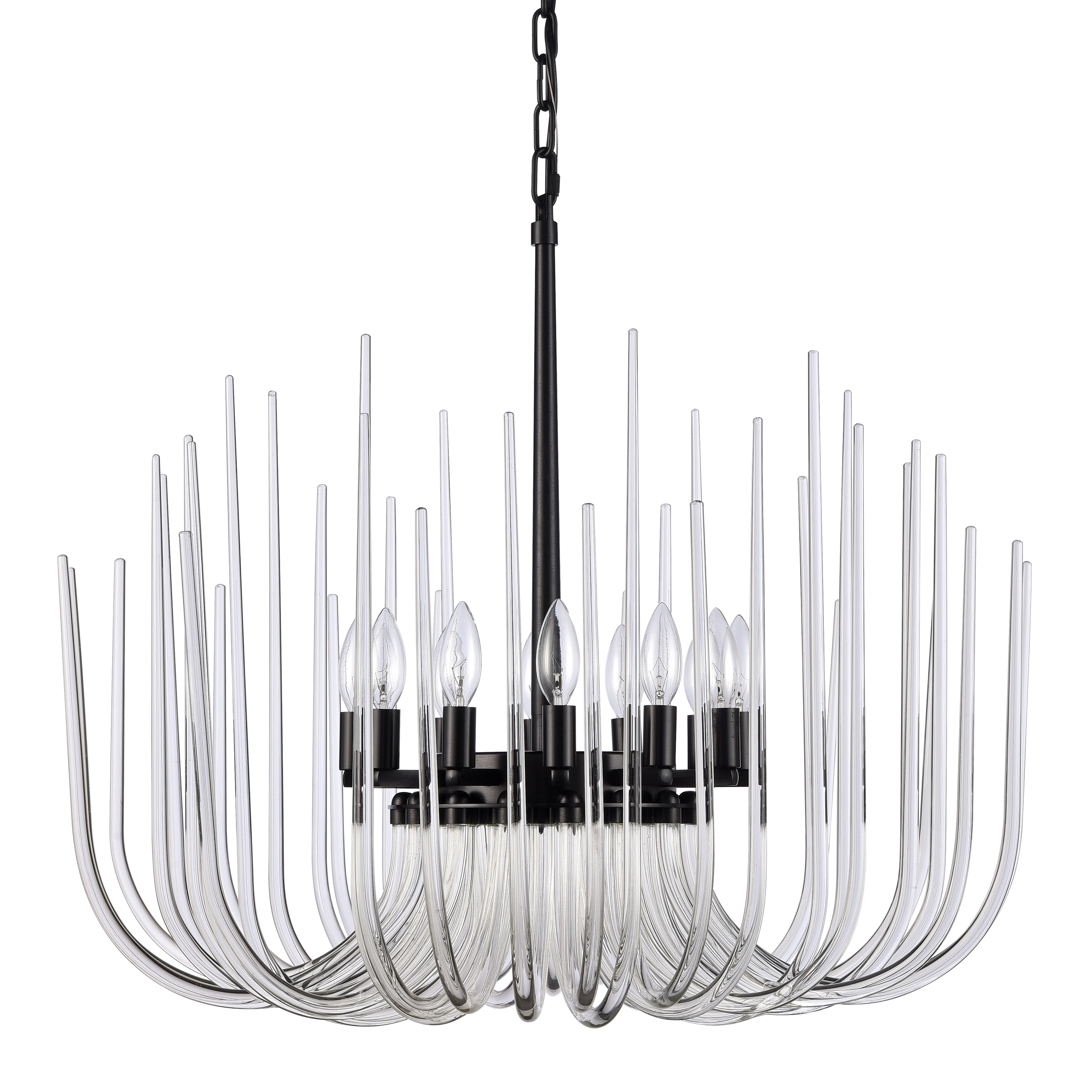 Astoria 30" Glass Chandelier