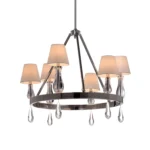 Sophia 30" Ring Candle Chandelier