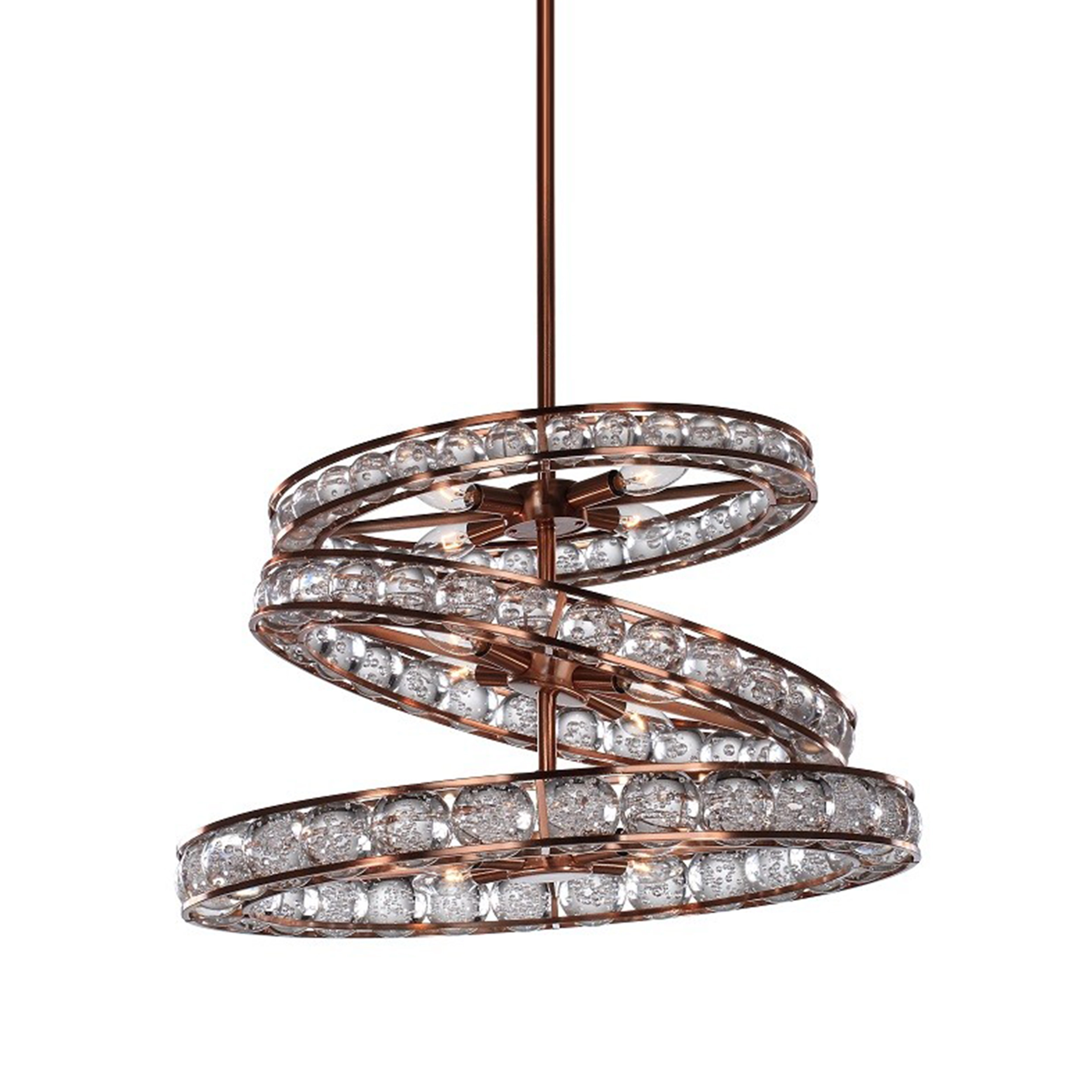 Imbrium 24" Crystal Ring Chandelier