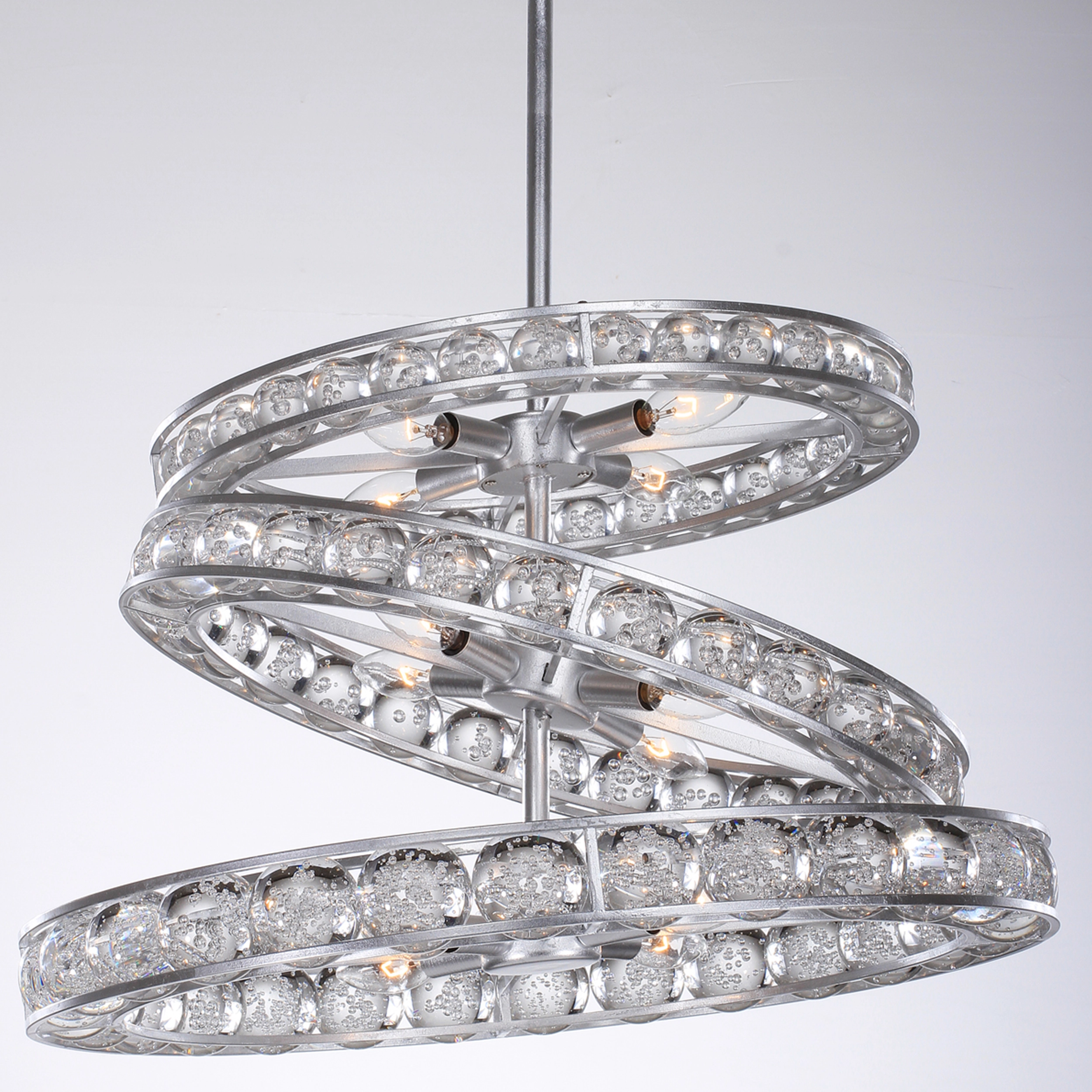 Imbrium 24" Crystal Ring Chandelier