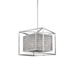 Struttura 20" Geometric Crystal Chandelier