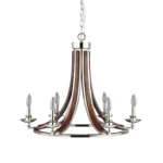 Solstice 28" Candle Chandelier