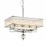 Fantasia Rectangular Tiered Crystal Chandelier
