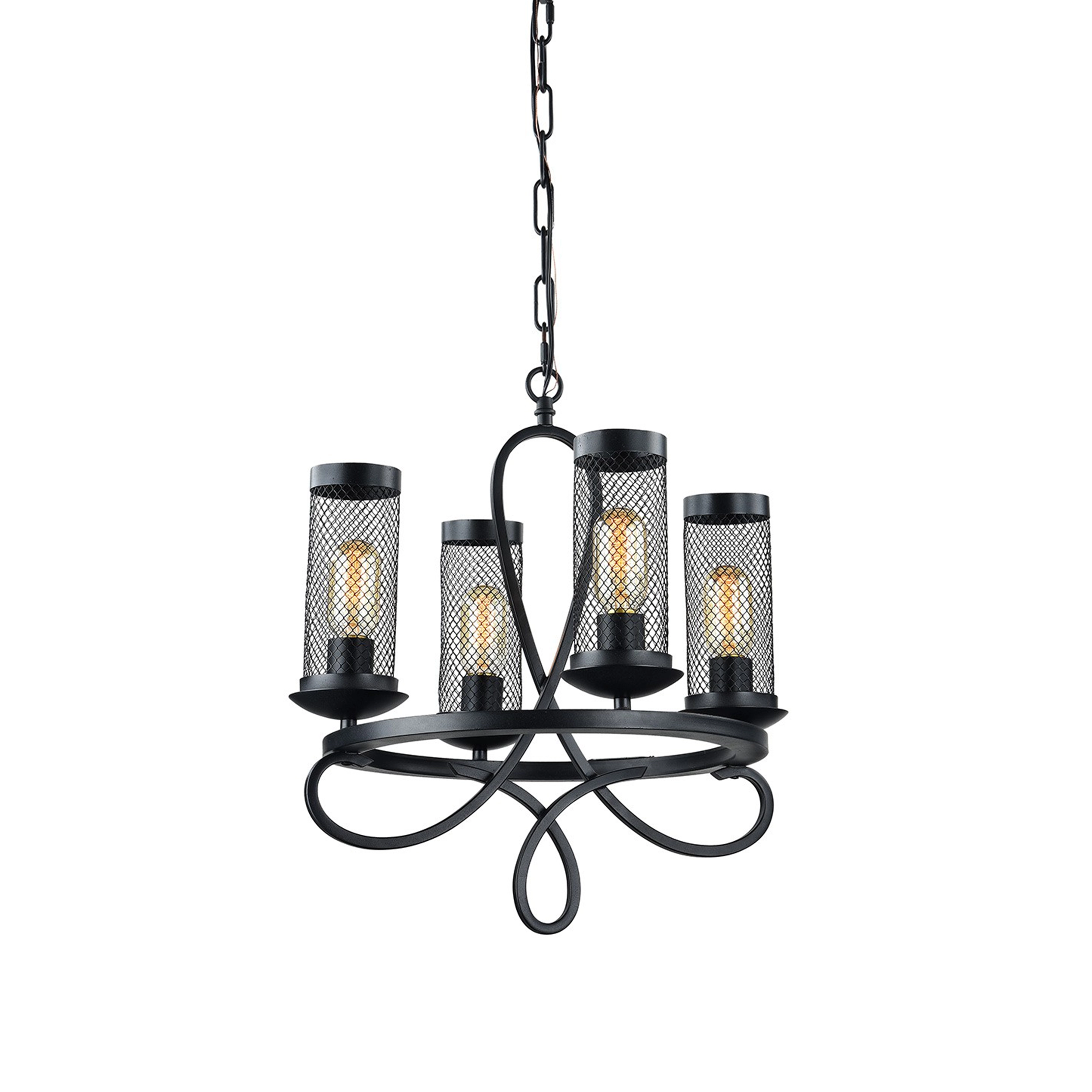 Kenosha 18" Rustic Chandelier