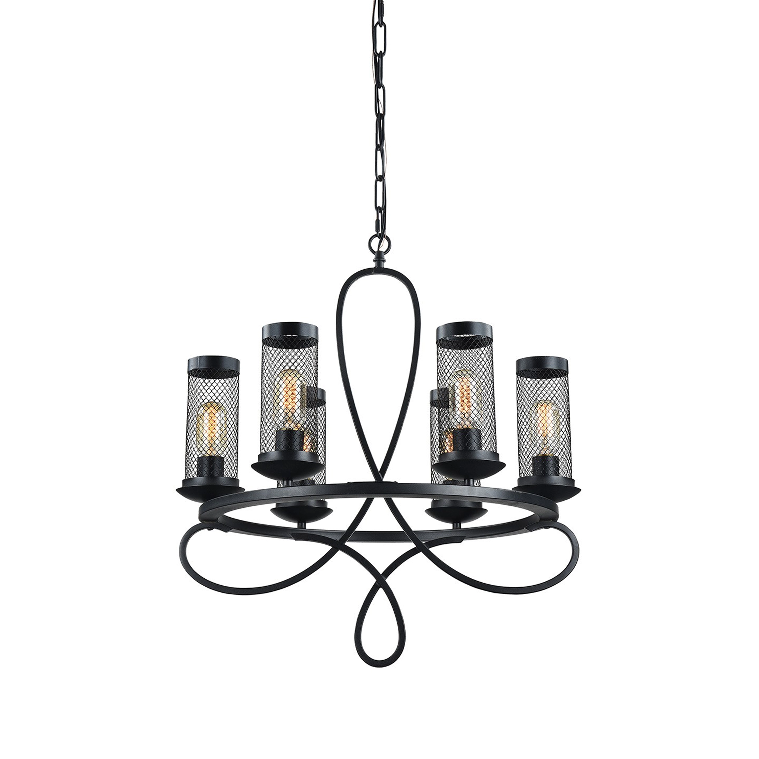 Kenosha 23" Rustic Chandelier