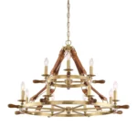 Carlisle 40" Nautical Chandelier