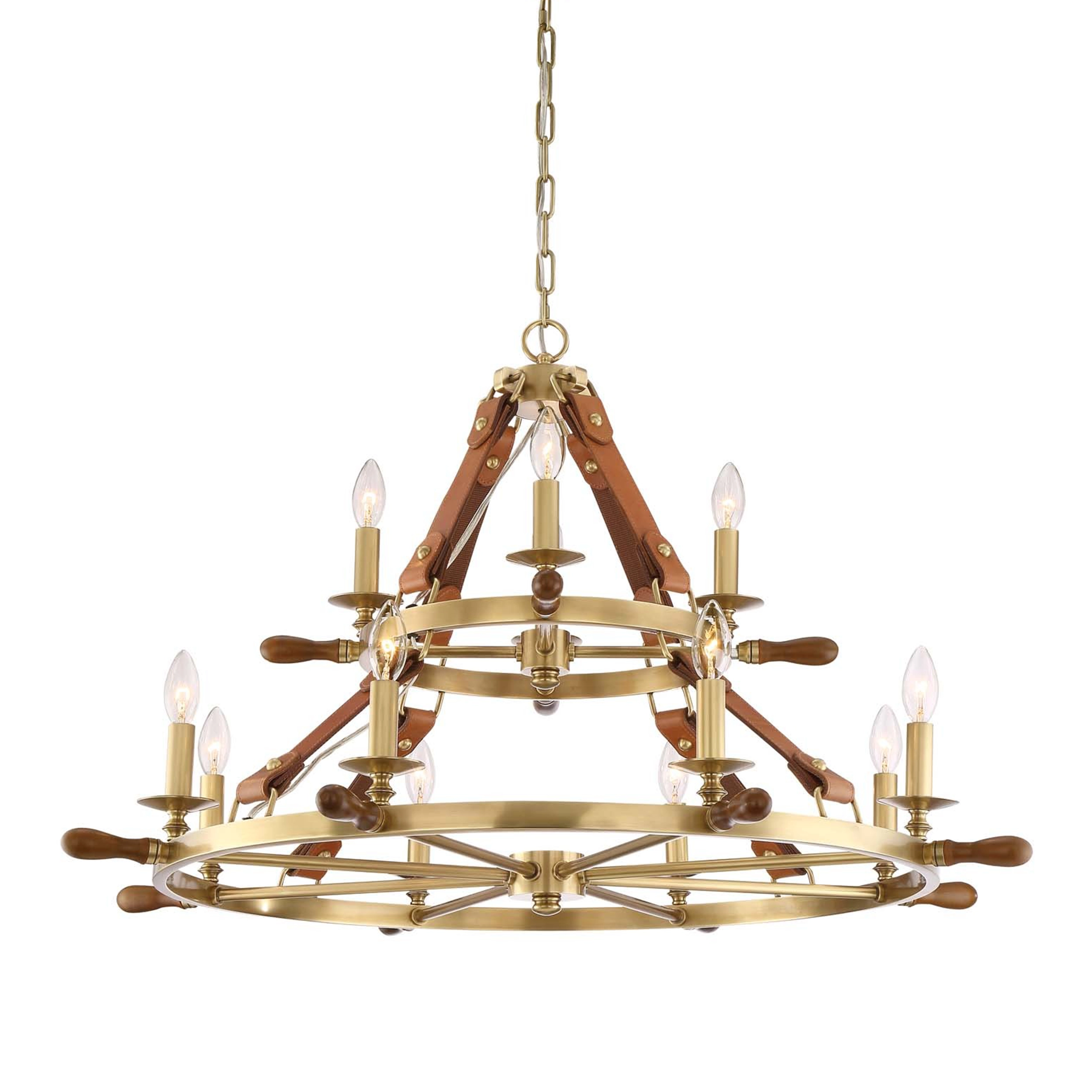 Carlisle 40" Nautical Chandelier