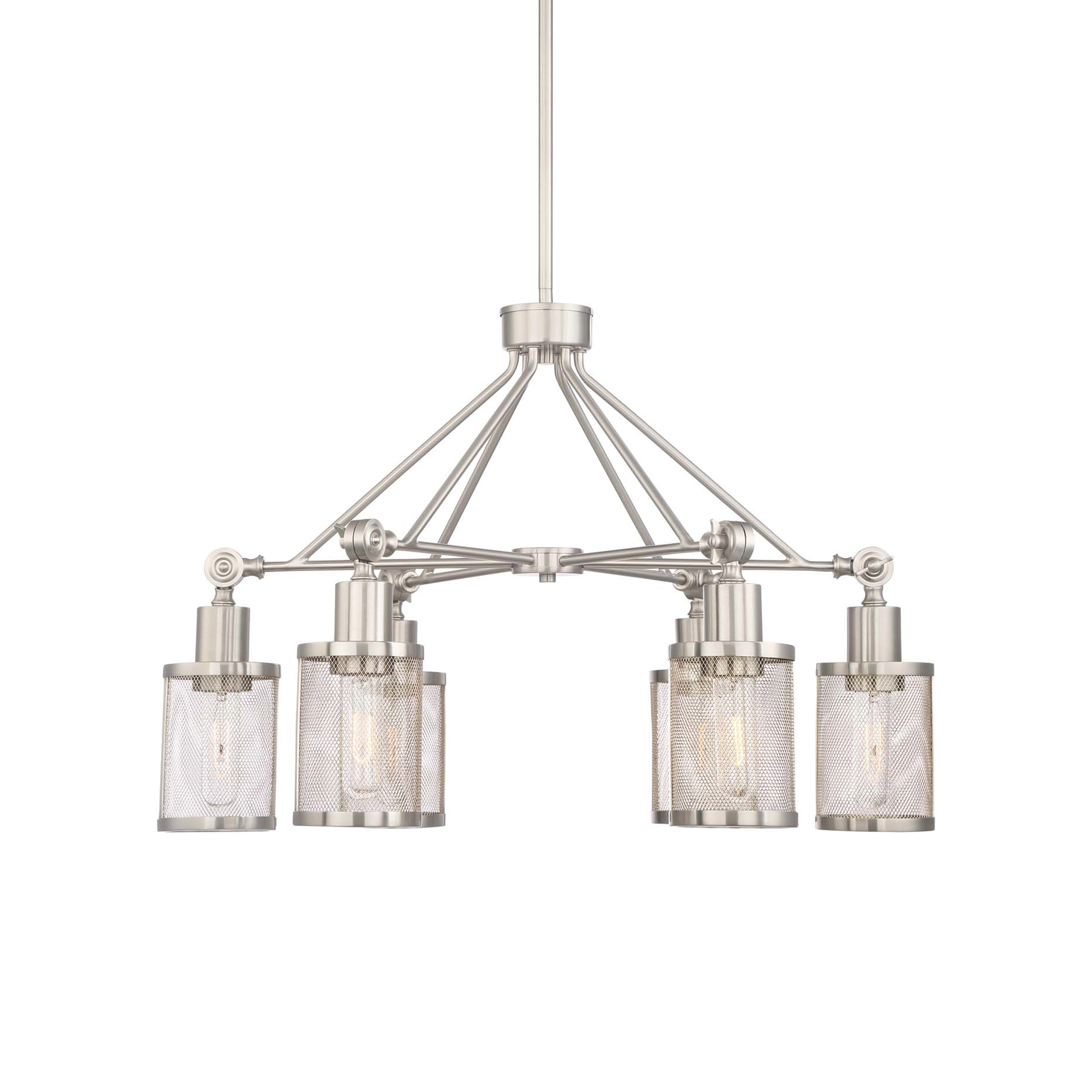 Geminus 26" Industrial Chandelier