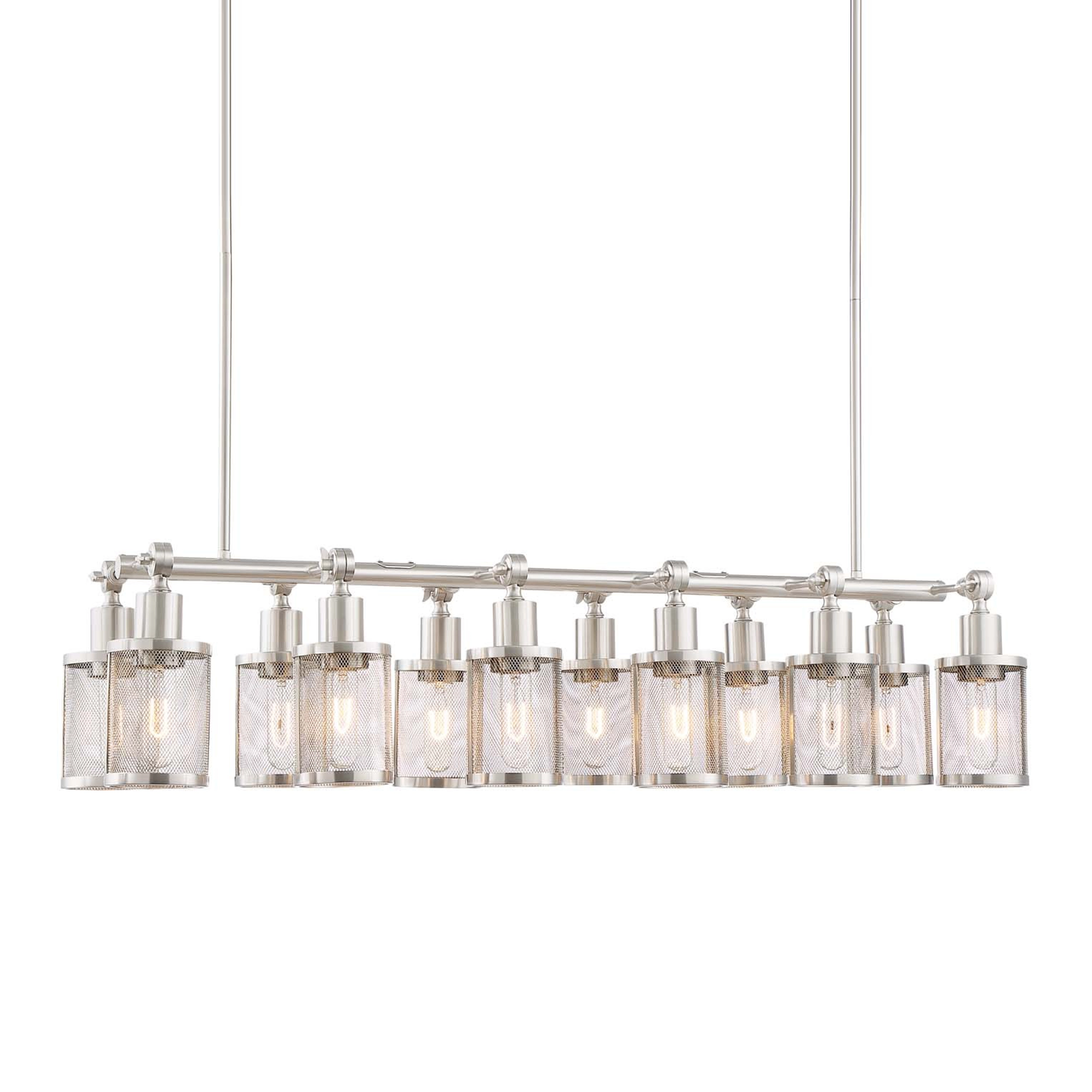 Geminus 40" Geometric Chandelier