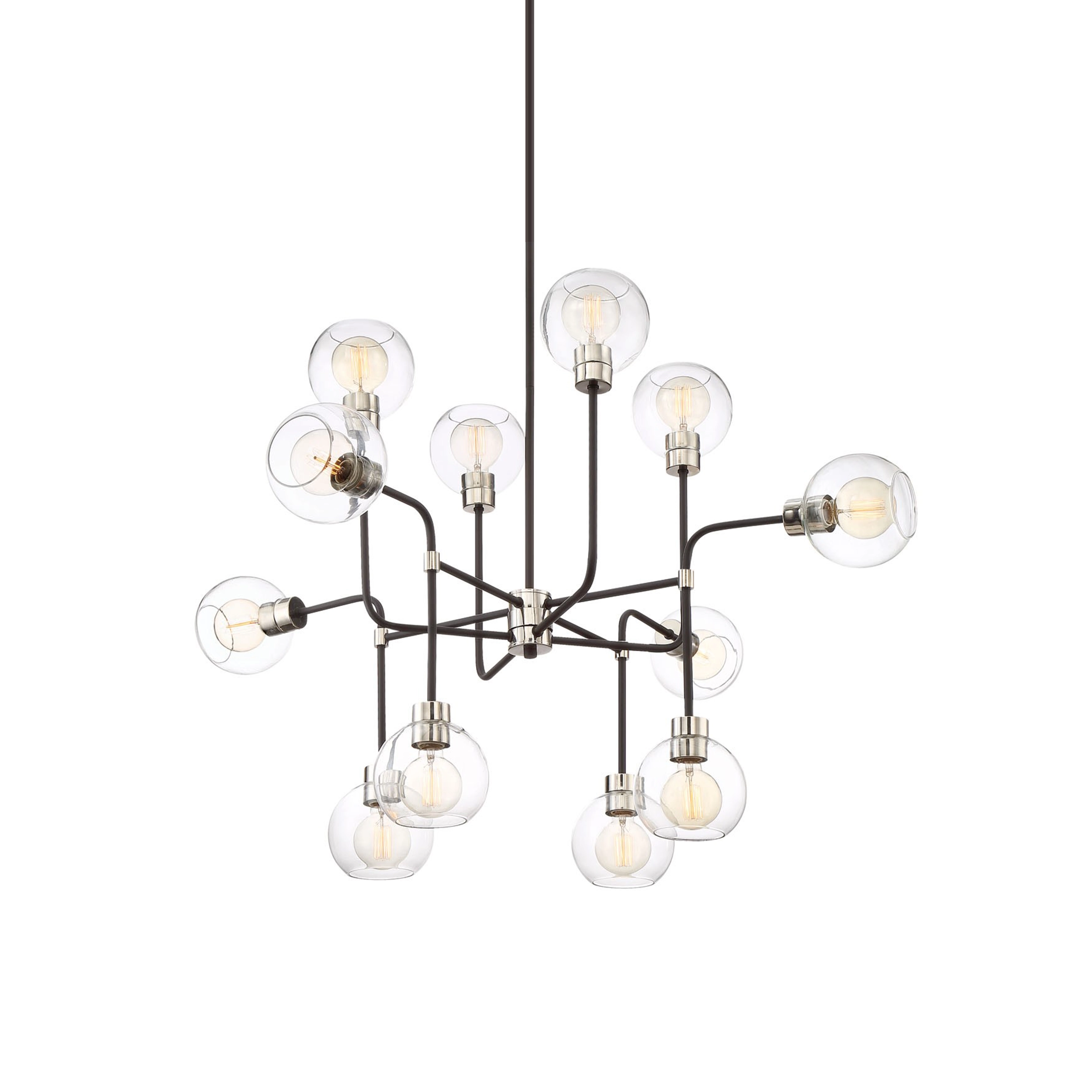 Pierre 43" Geometric Chandelier