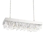 Cuspis 48" Rectangular Crystal Chandelier