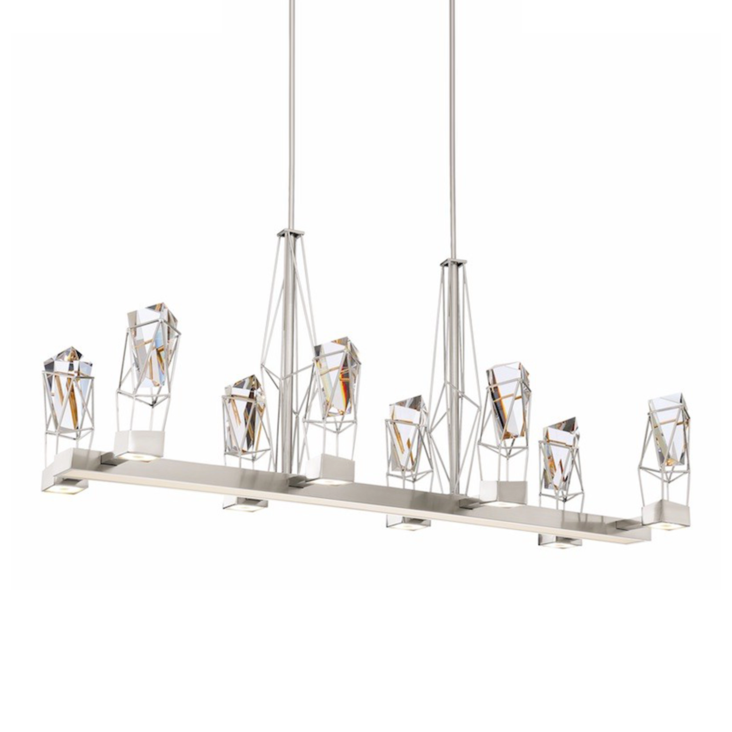 Gem 48" Geometric Crystal Linear