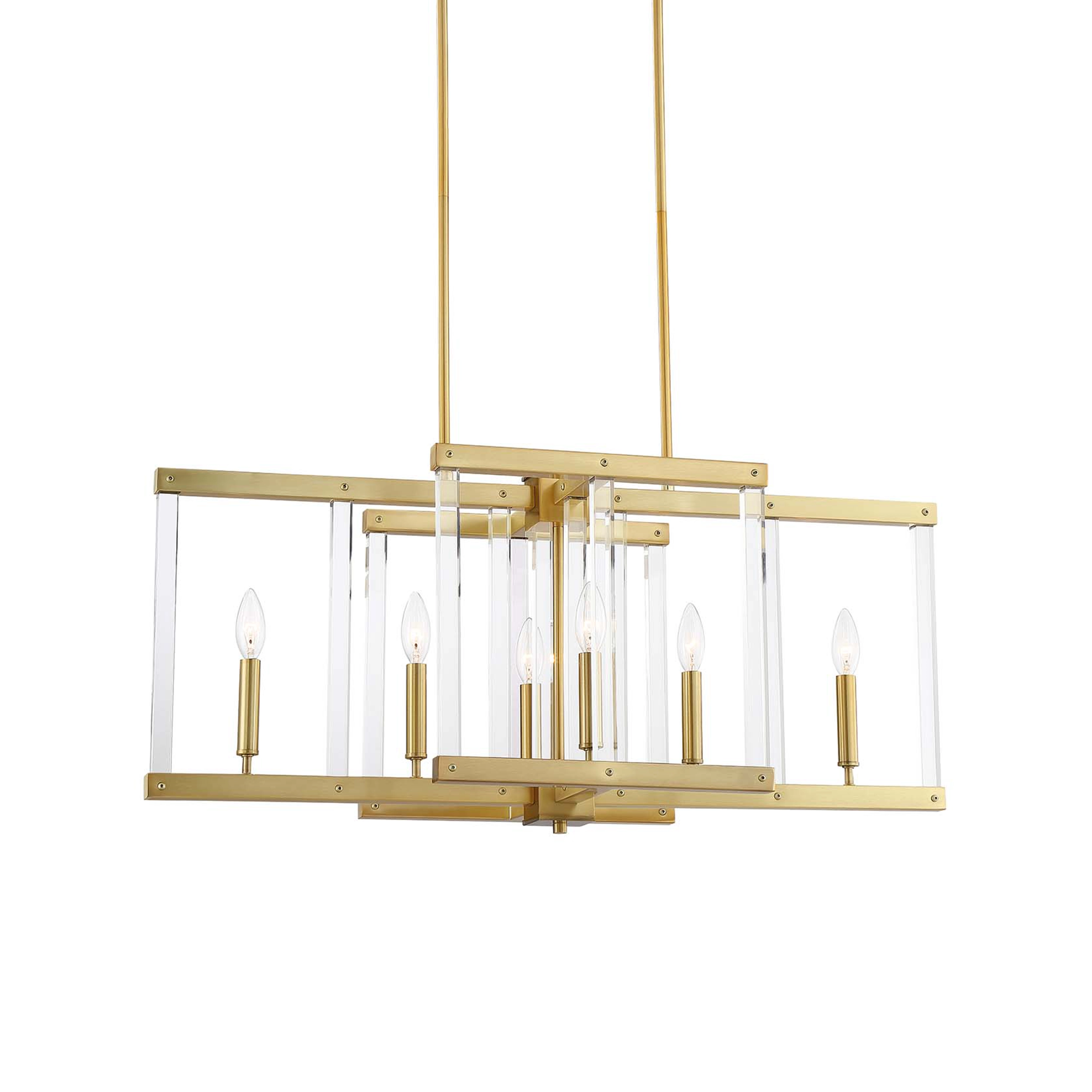 Regent 34" Geometric Chandelier