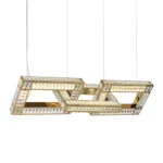 Lincroft 52" Crystal Linked Chandelier