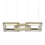 Lincroft 52" Crystal Linked Chandelier