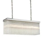 Lumineer 48" Rectangular Crystal Chandelier