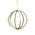Moonlight 26" Geo Sphere Chandelier
