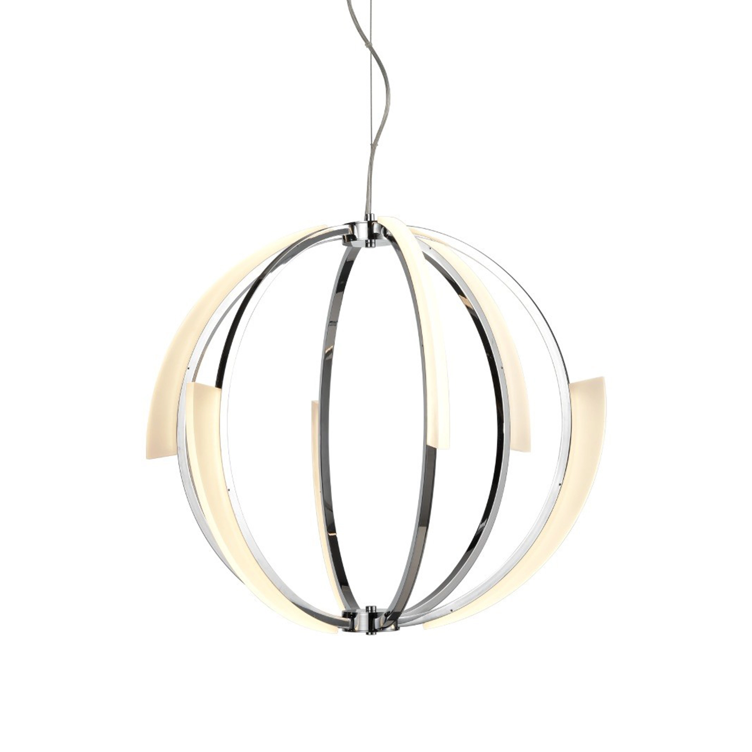 Moonlight 26" Geo Sphere Chandelier