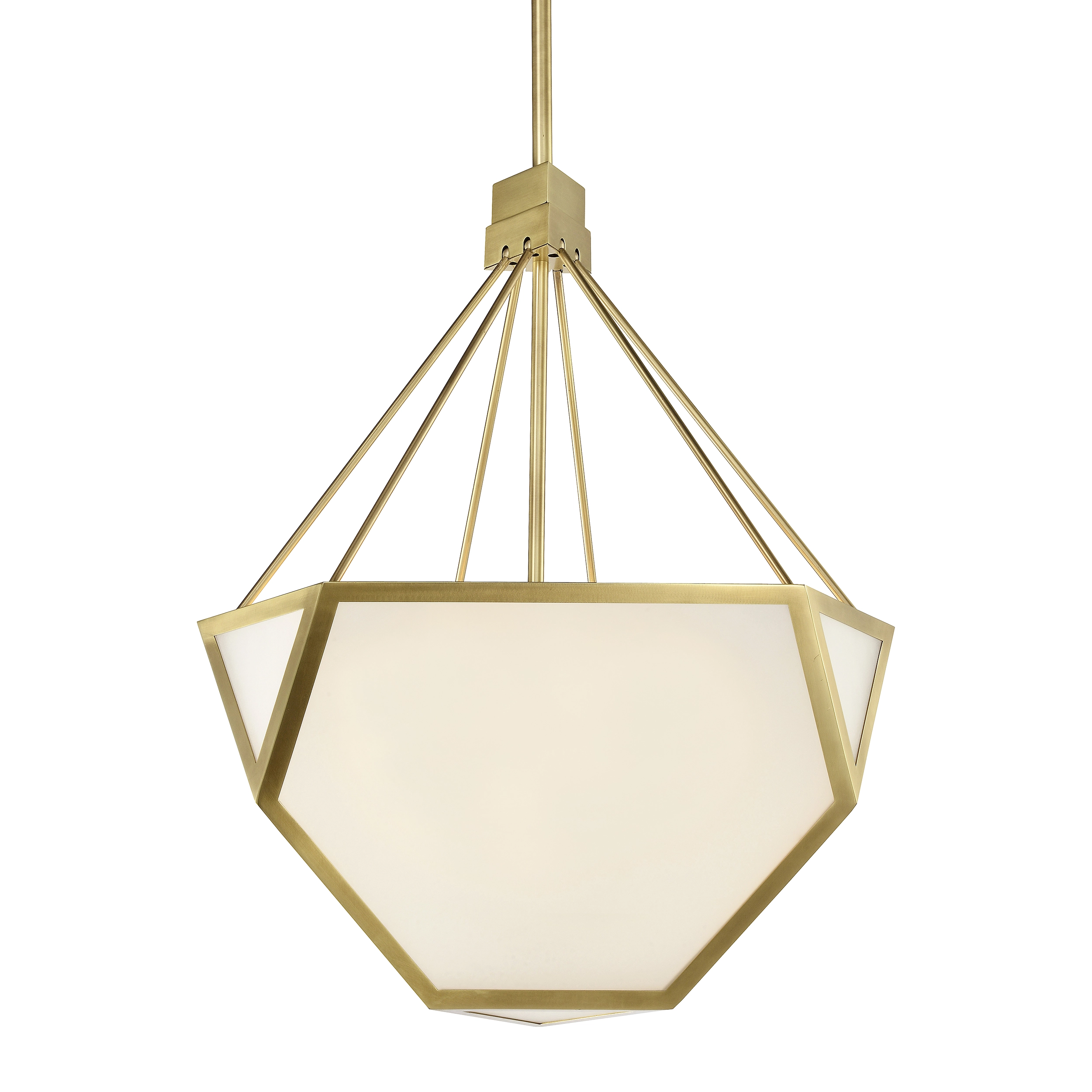 Moonbow 21" Architectural Chandelier