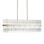 Citadel 48" Rectangular Glass Chandelier