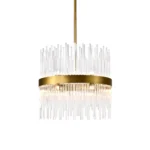 Citadel 18" Glass Drum Pendant