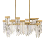 Waterfall 49" Cityscape Chandelier