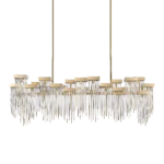 Waterfall 72" Cityscape Chandelier