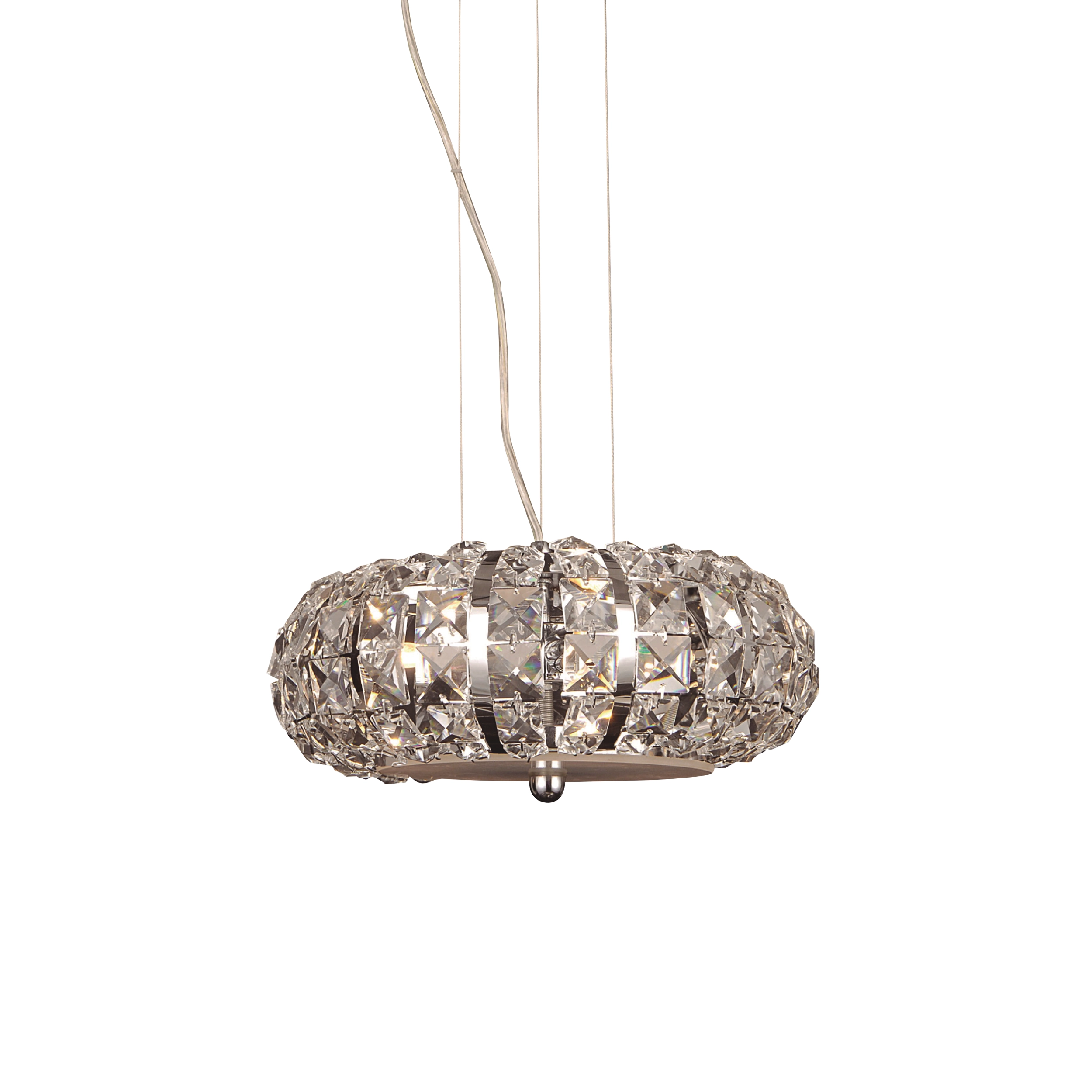 Eternity 11" Crystal Pendant