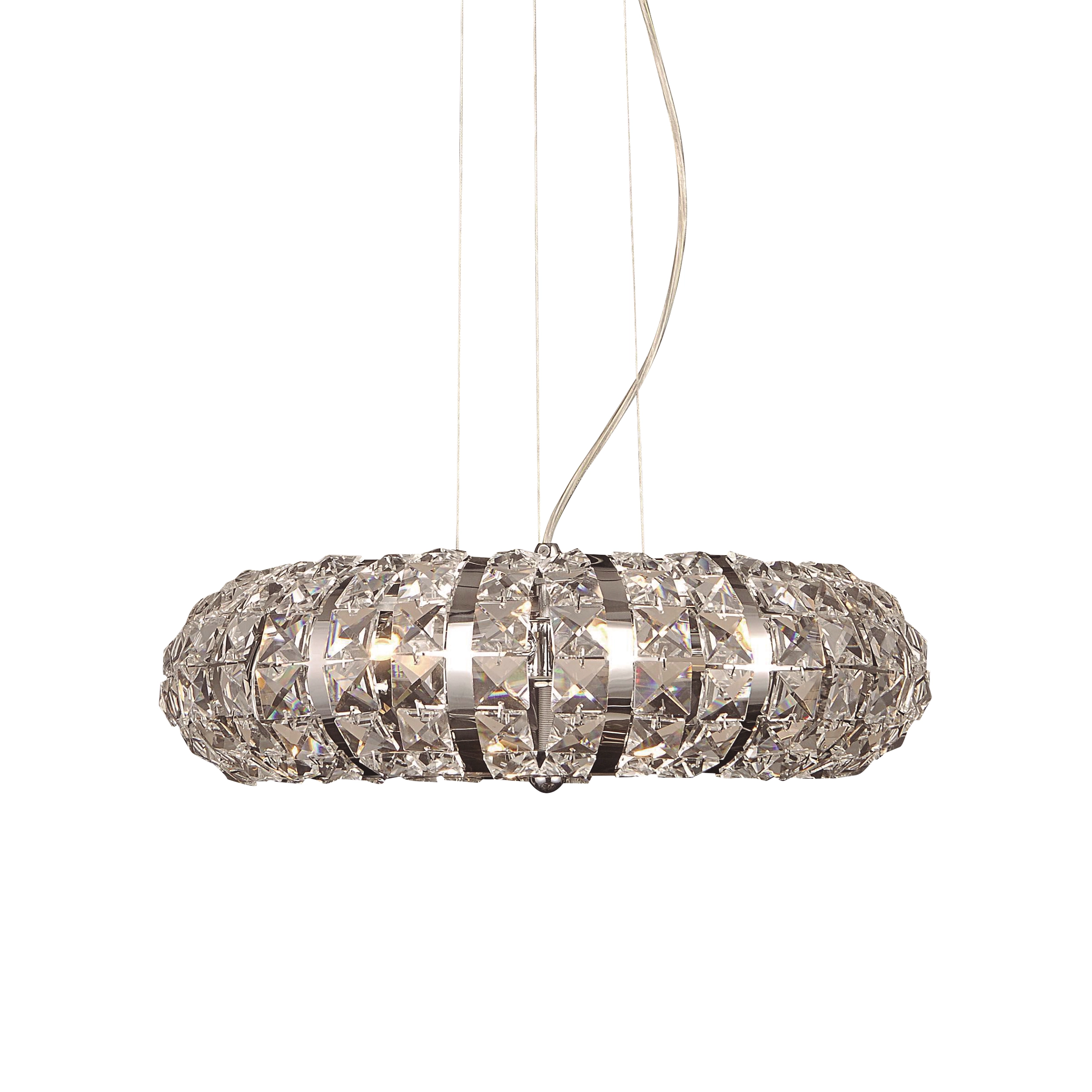 Eternity 18" Crystal Pendant