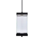Claro 12" Square Glass Pendant