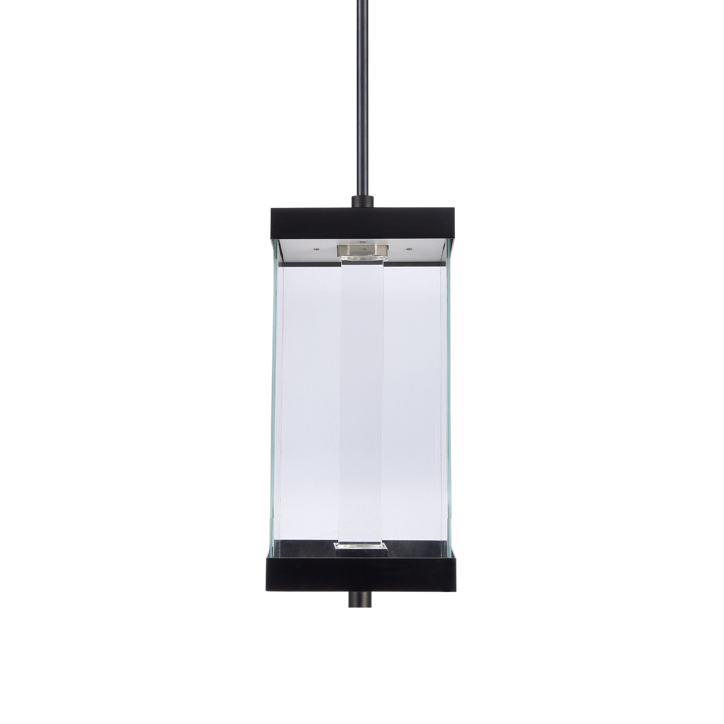 Claro 12" Square Glass Pendant