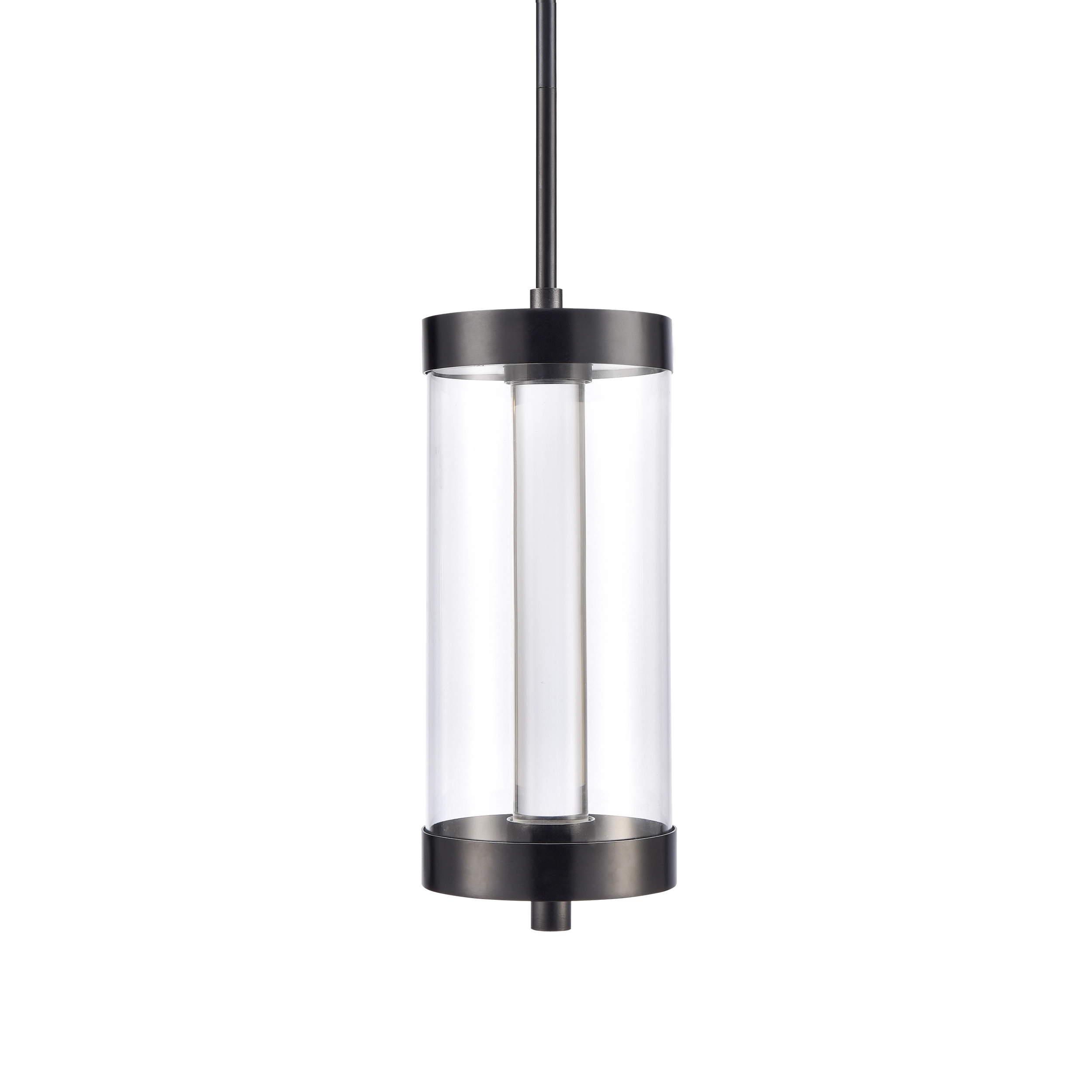 Claro 12" Round Glass Pendant