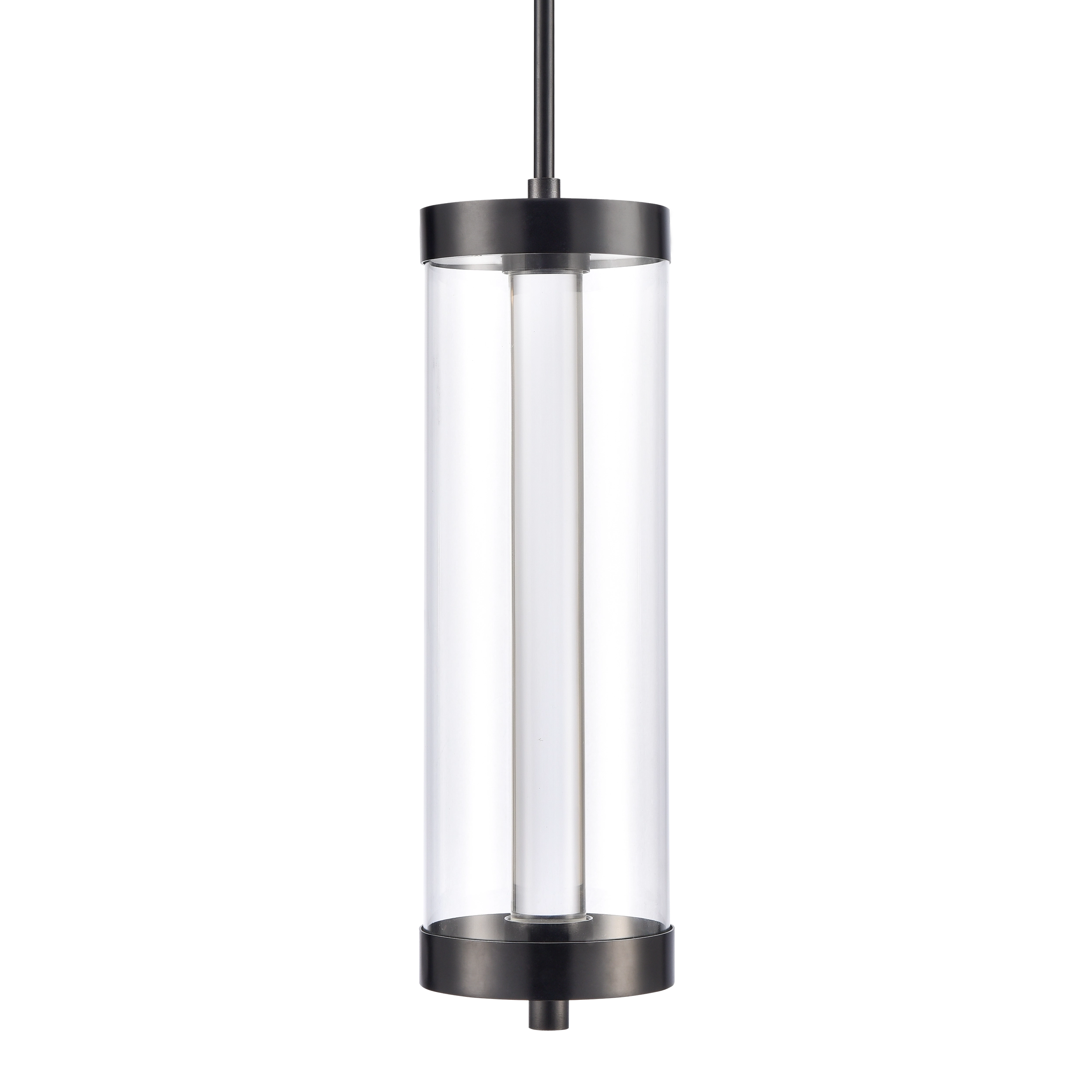 Claro 24" Round Glass Pendant