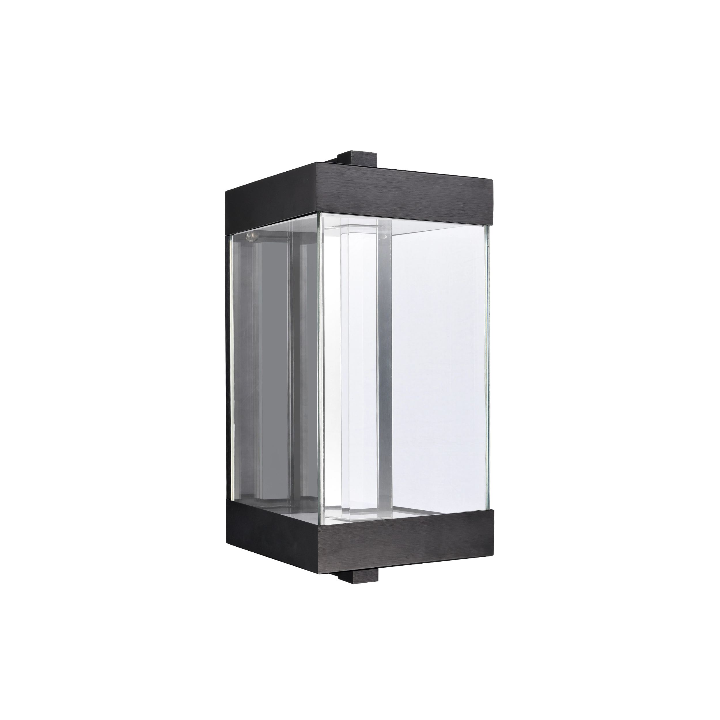 Claro 12" Square Glass Wall Sconce