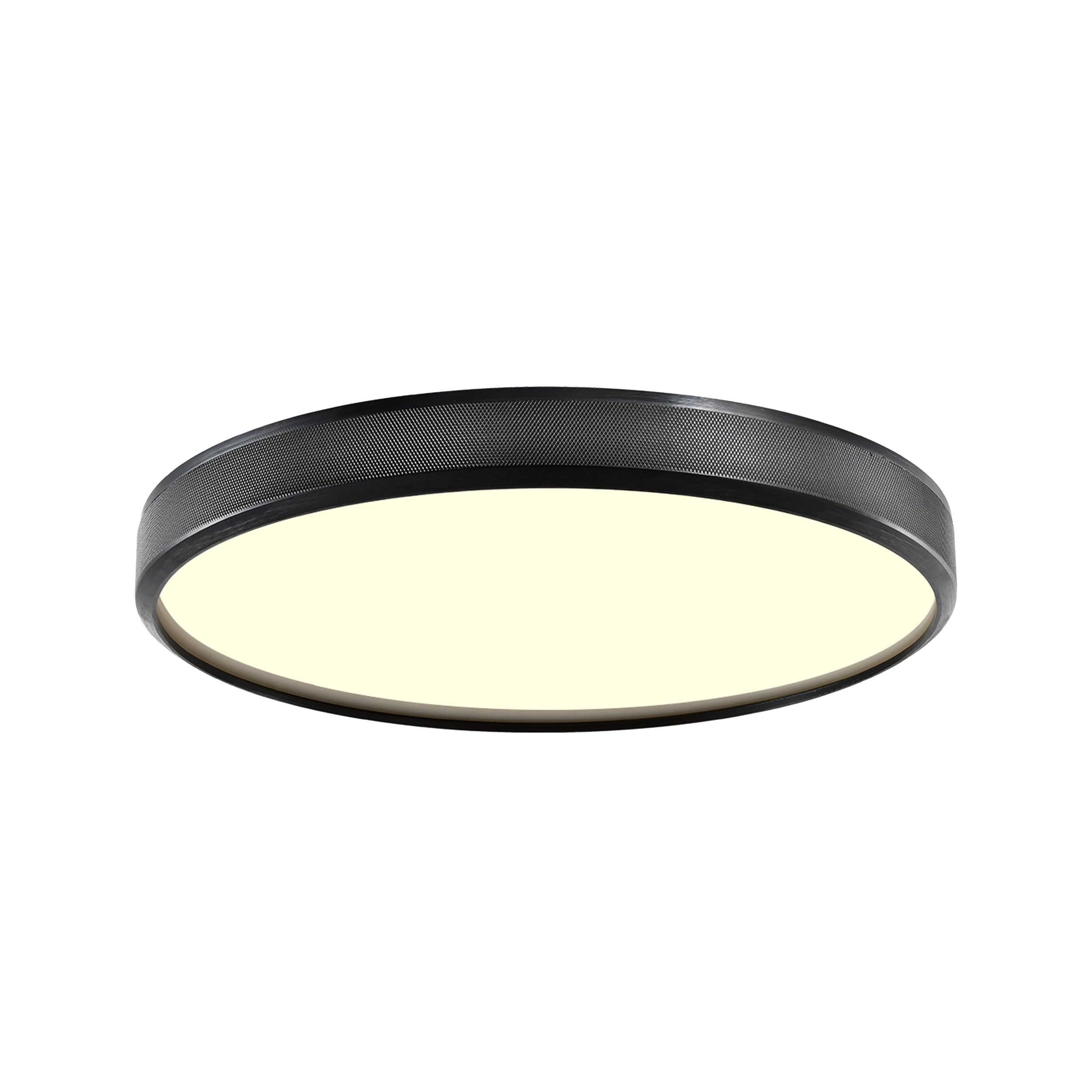 Zigrina 18" Diamond Knurled Flush Mount