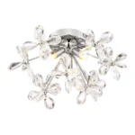 Adelle Crystal Sputnik Flush Mount