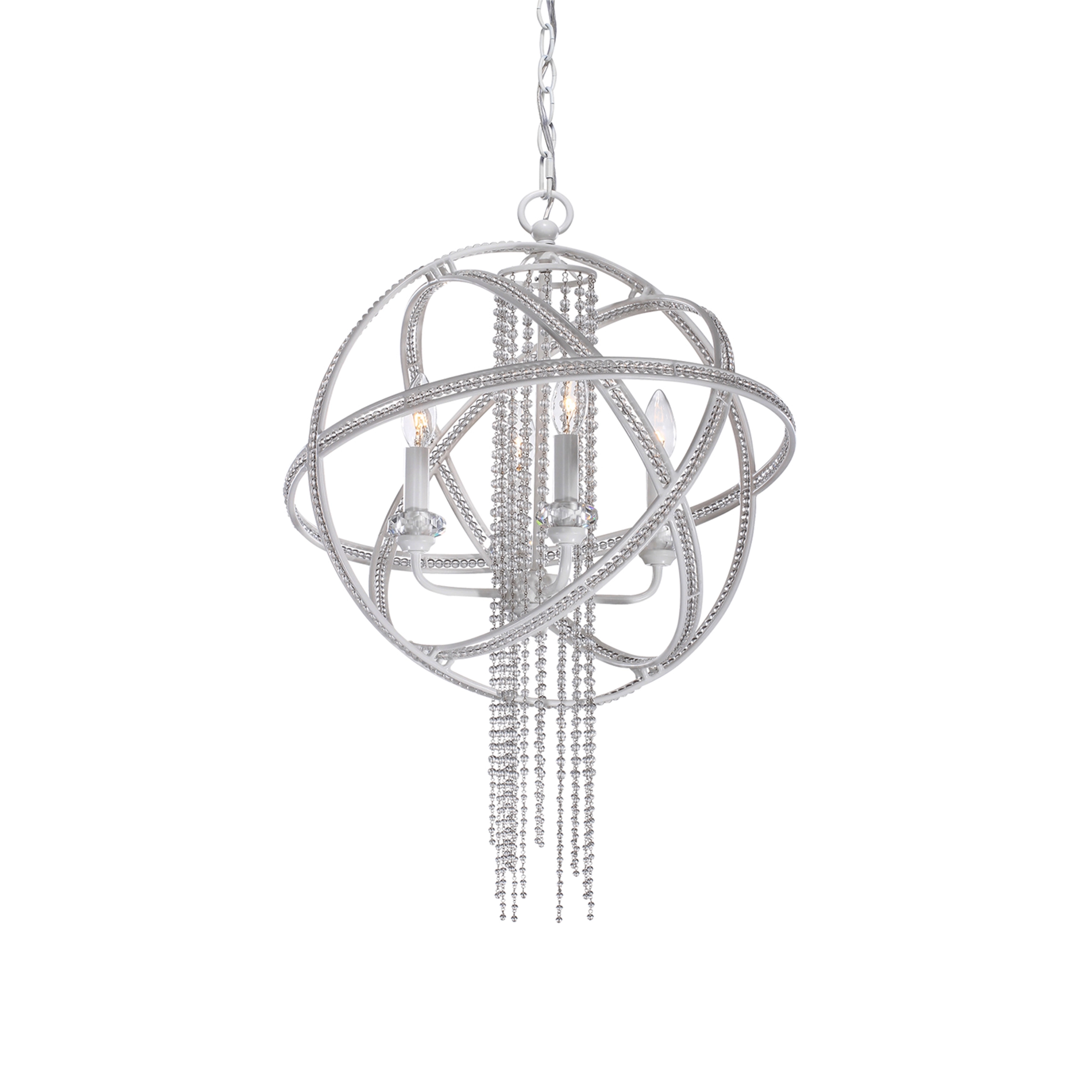 Cascade 11" Orbital Crystal Mini-Pendant