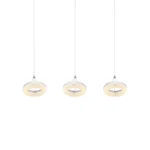 Orbit 36" Crystal Ring Multi-Pendant