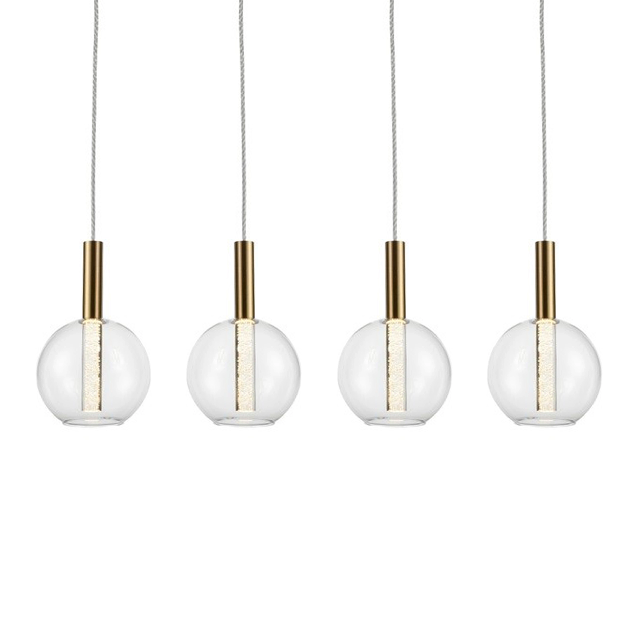 Empire 40" Seeded Multi-Pendant