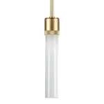 Zigrina 12" Clear Glass Pendant