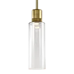 Zigrina 18" Glass Drum Pendant