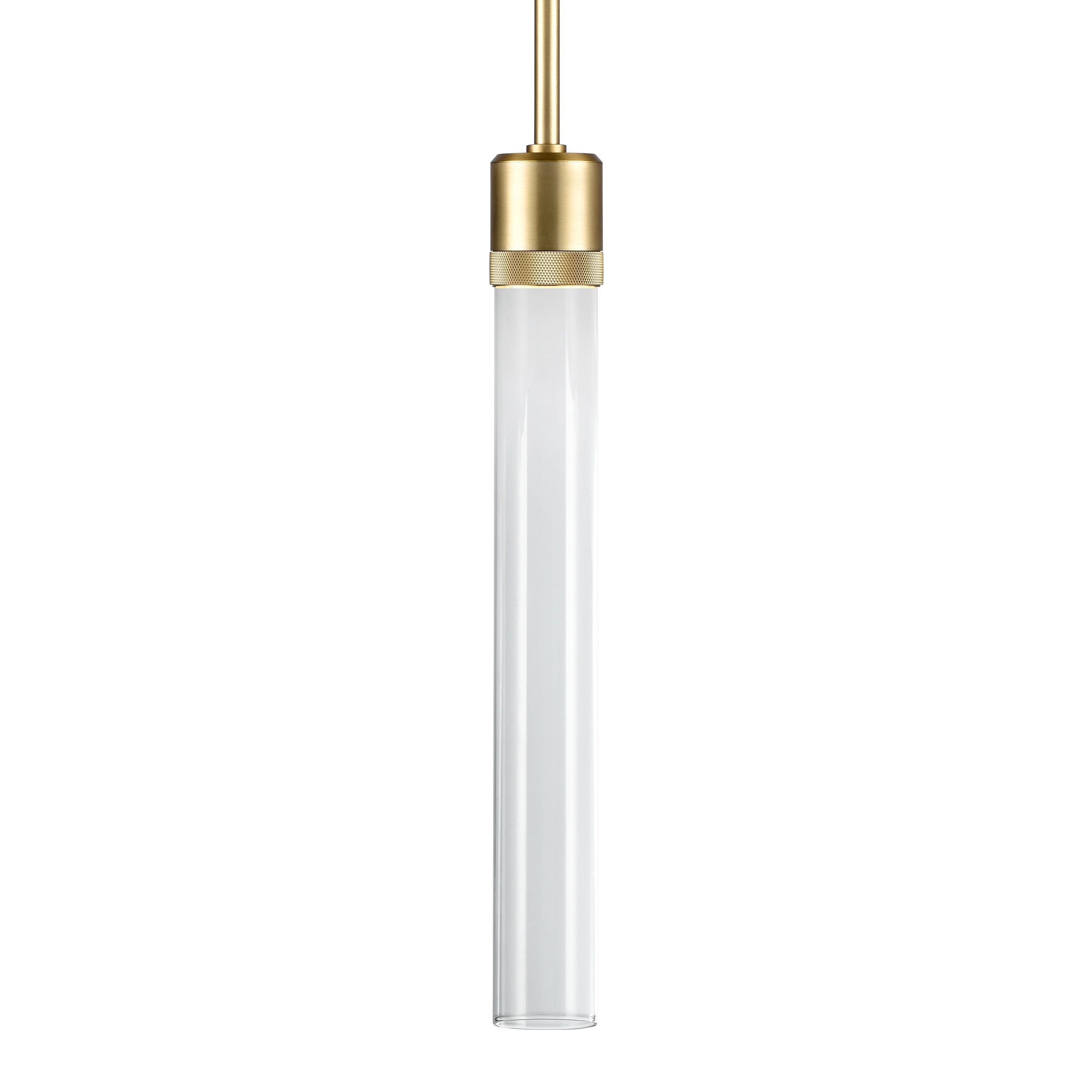 Zigrina 18" Clear Glass Pendant