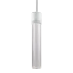 Zigrina 12" Fluted Glass Pendant