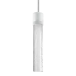 Zigrina 12" Crackled Glass Pendant