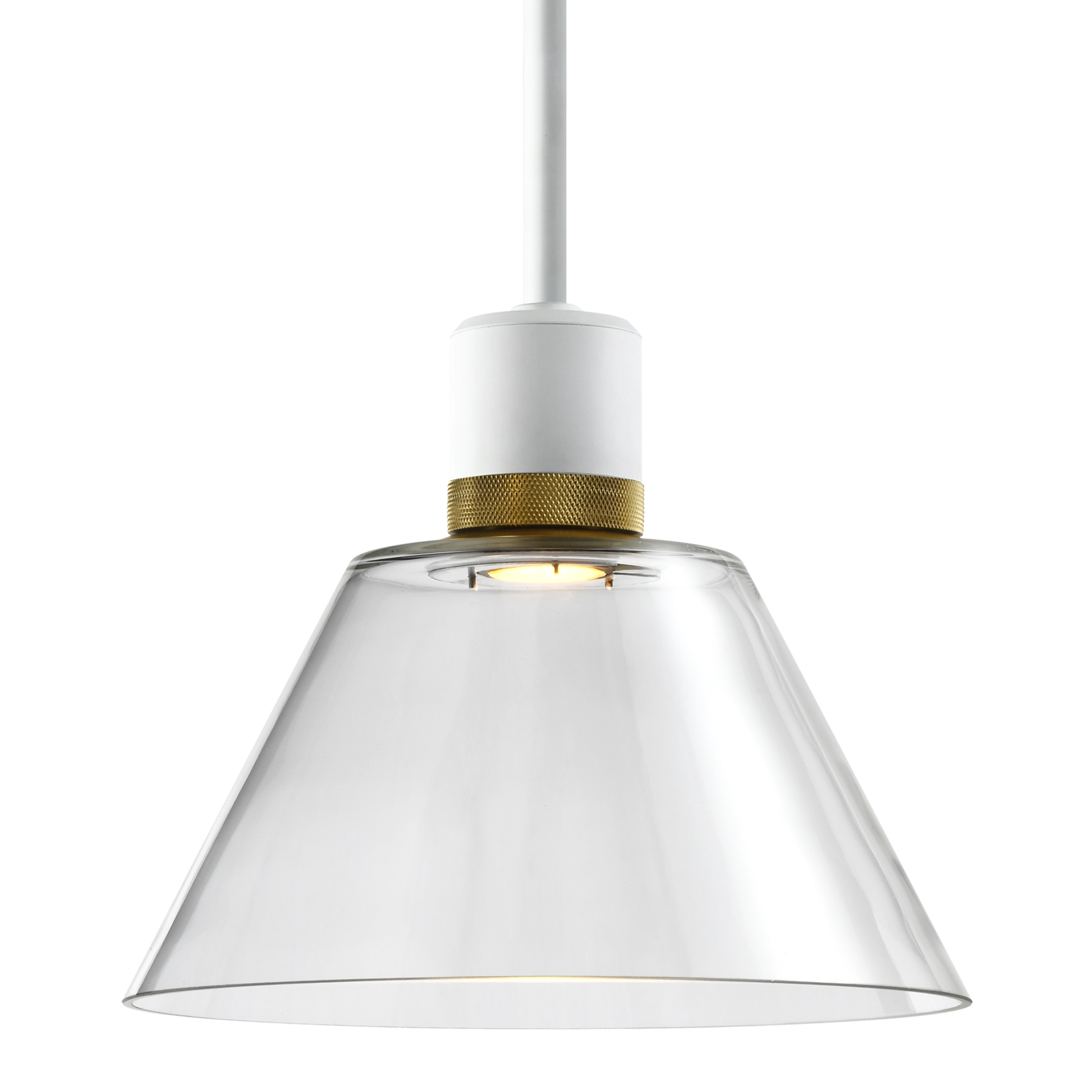 Zigrina Glass Cone Pendant