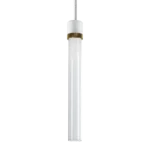 Zigrina 18" Clear Glass Pendant