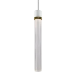 Zigrina 18" Fluted Glass Pendant